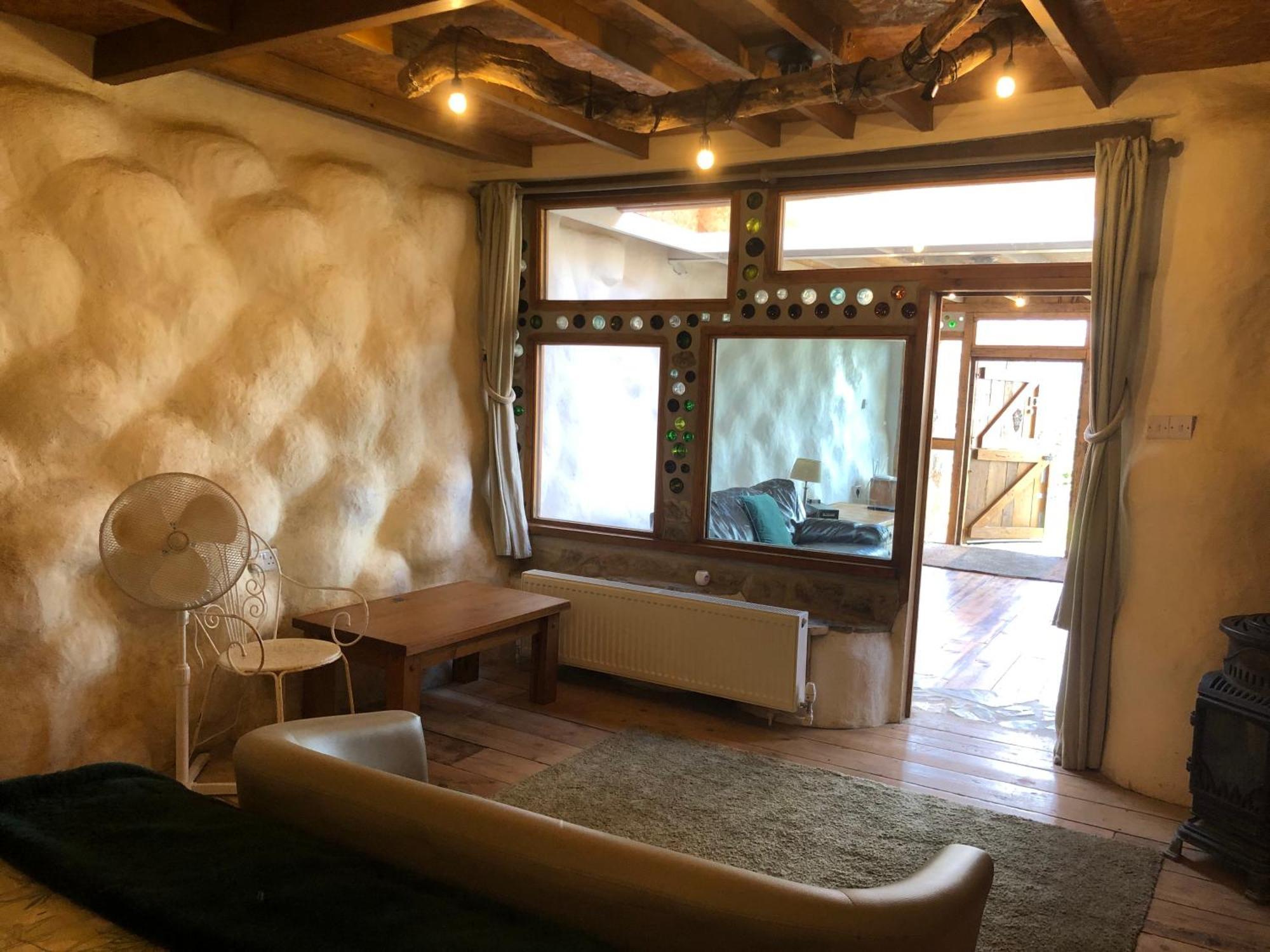 South Brent Rabbits 1Or 2 Bedroom Hobbit Style Hillset Earthen Dartmoor Eco Home מראה חיצוני תמונה