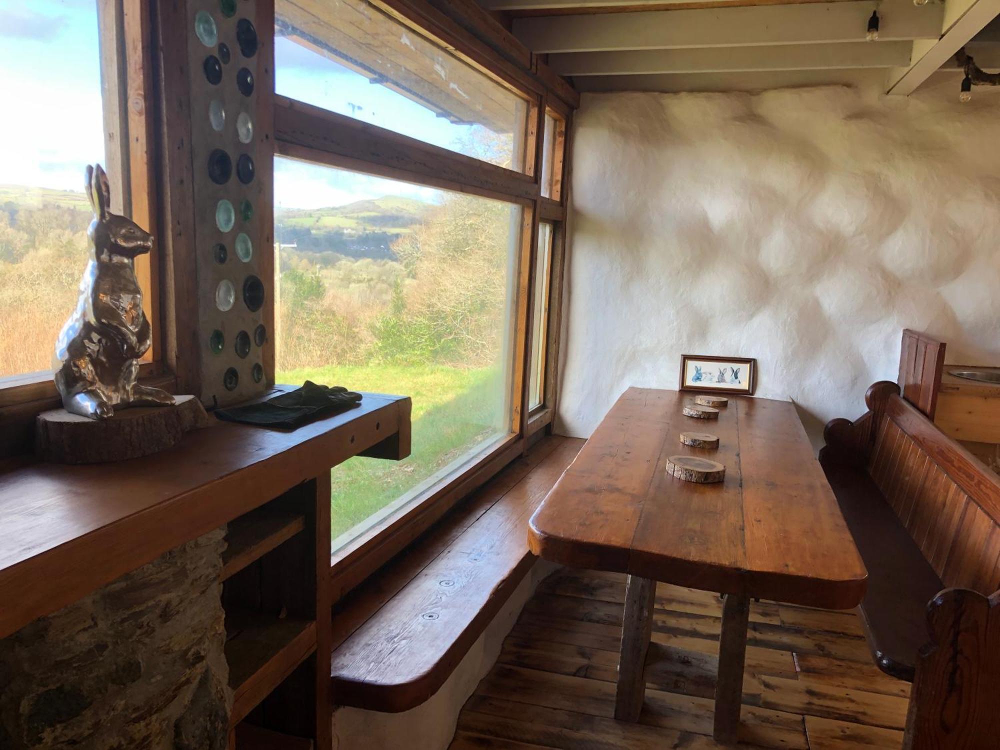 South Brent Rabbits 1Or 2 Bedroom Hobbit Style Hillset Earthen Dartmoor Eco Home מראה חיצוני תמונה