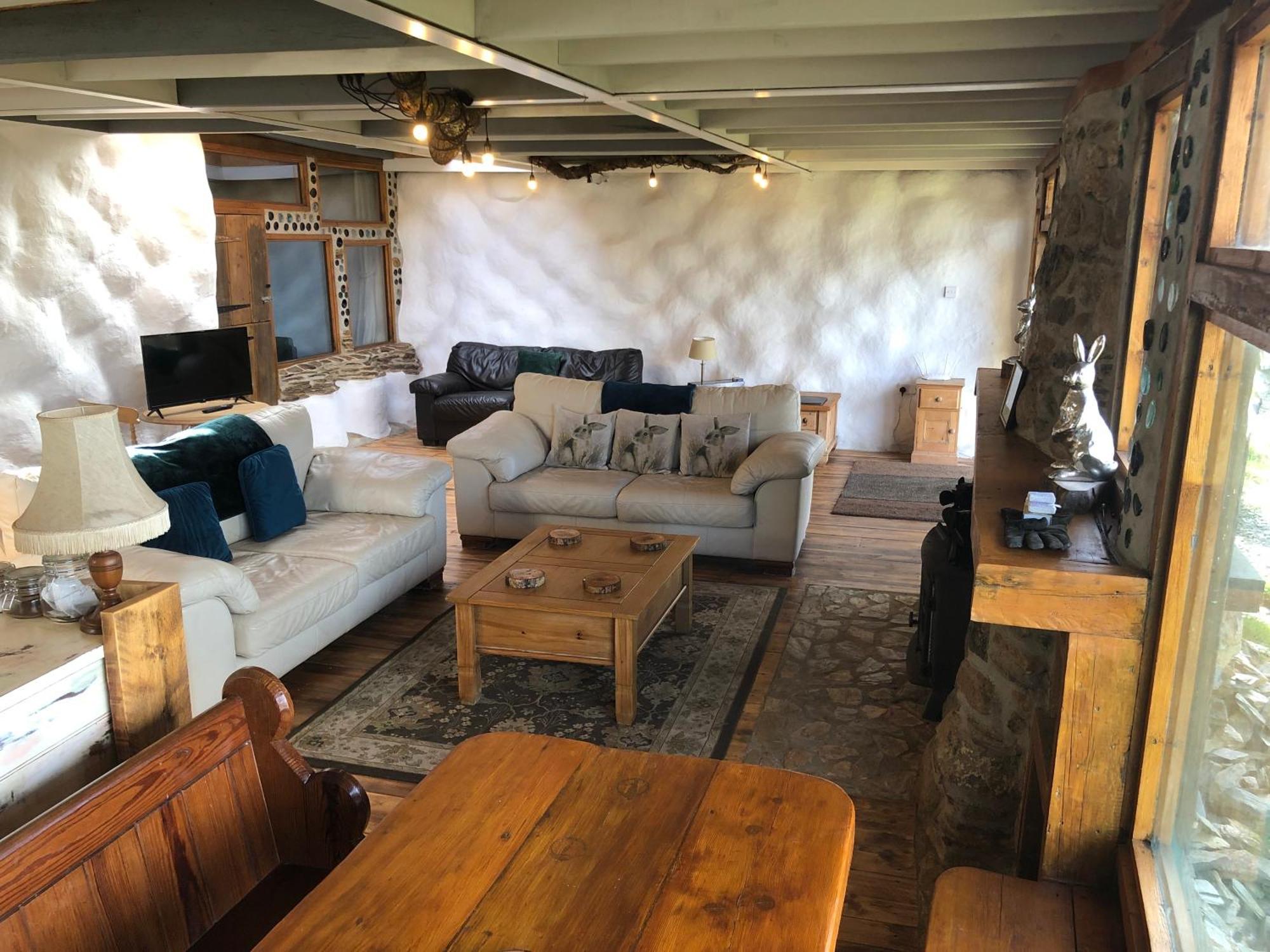 South Brent Rabbits 1Or 2 Bedroom Hobbit Style Hillset Earthen Dartmoor Eco Home מראה חיצוני תמונה