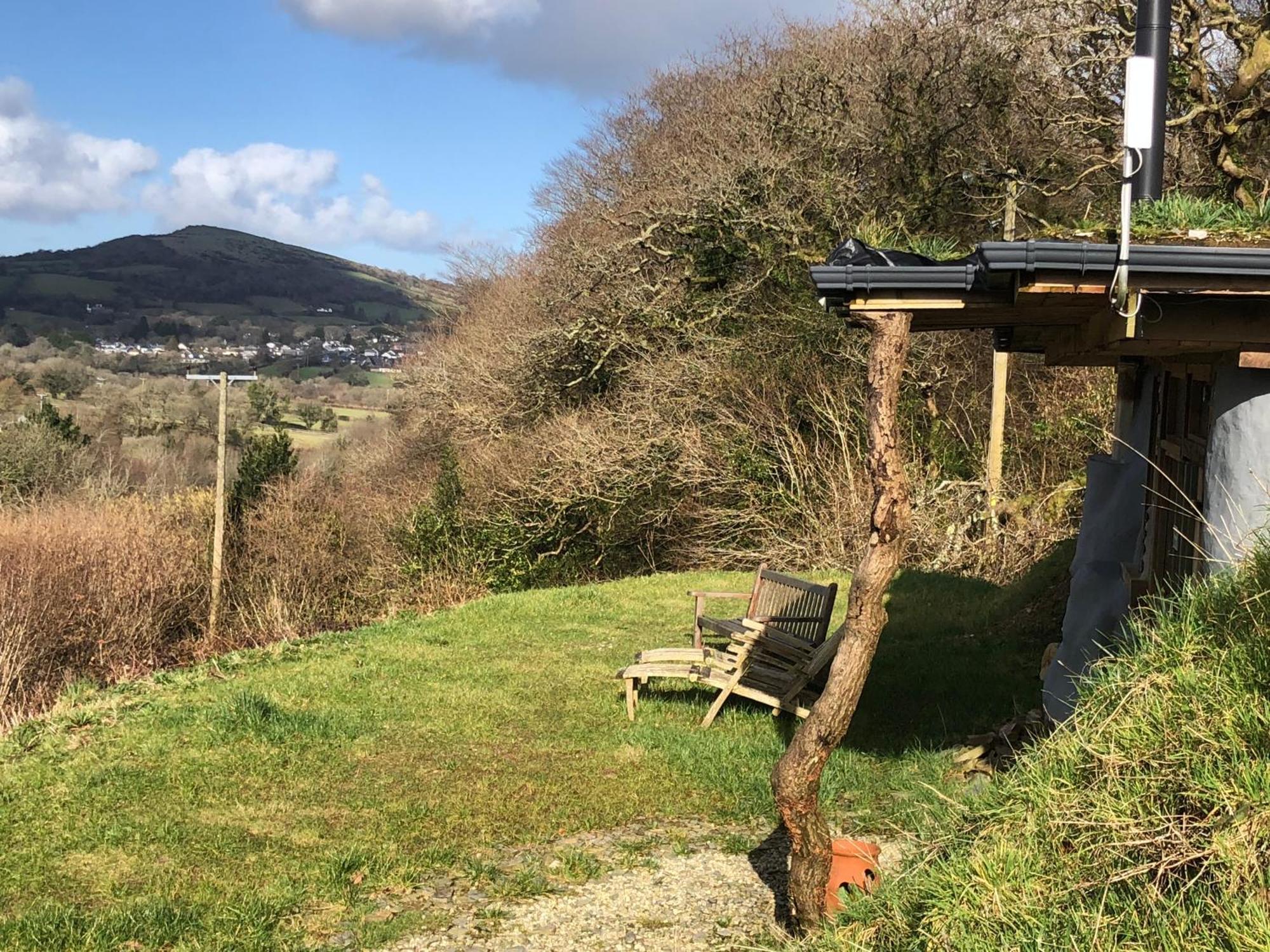 South Brent Rabbits 1Or 2 Bedroom Hobbit Style Hillset Earthen Dartmoor Eco Home מראה חיצוני תמונה