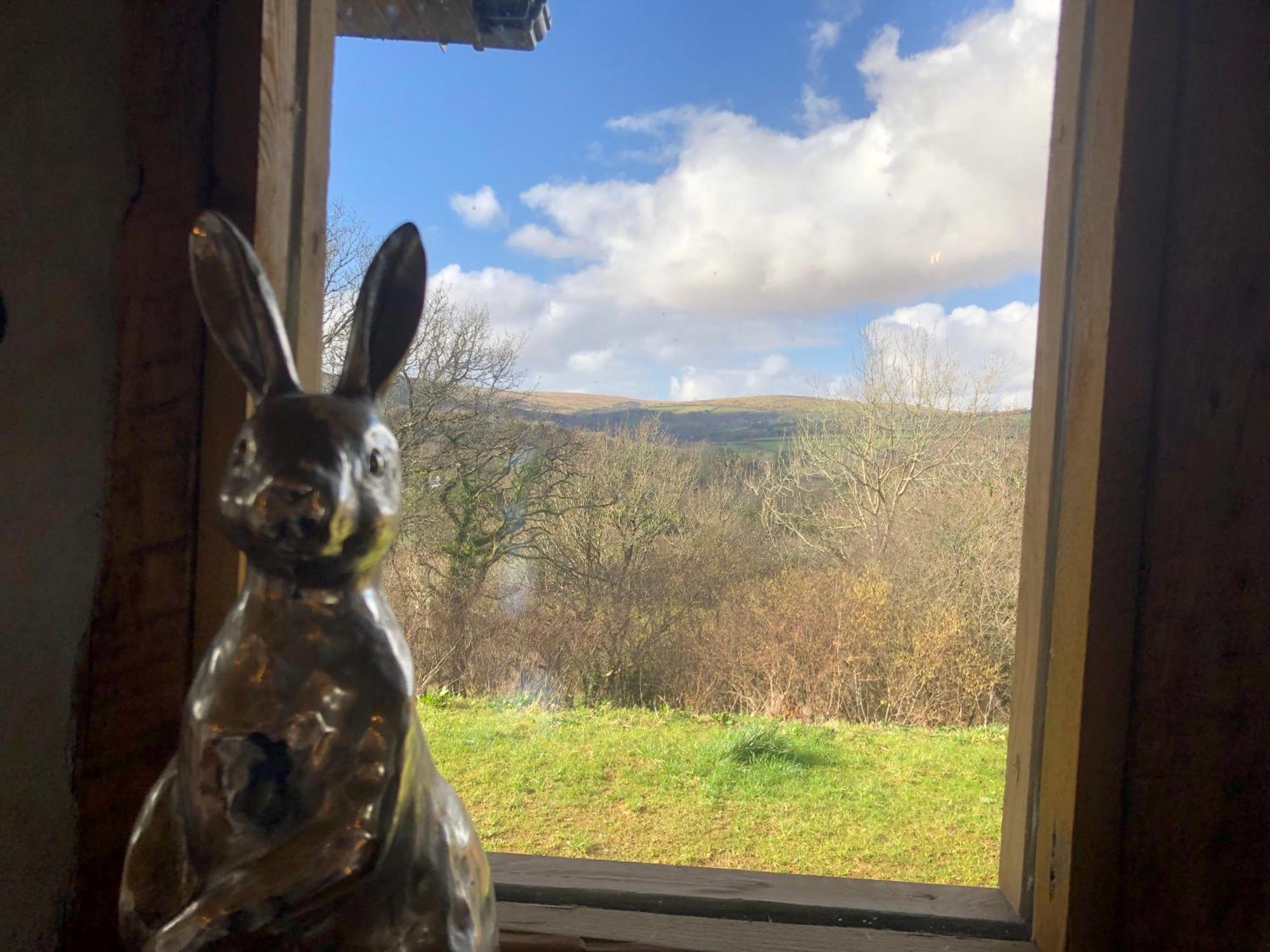 South Brent Rabbits 1Or 2 Bedroom Hobbit Style Hillset Earthen Dartmoor Eco Home מראה חיצוני תמונה